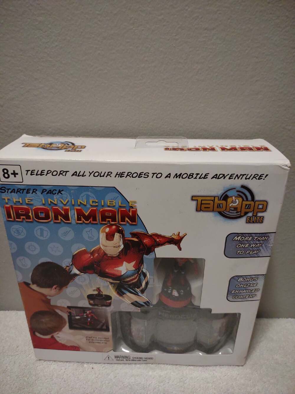 TabApp Elite Marvel The Invincible Iron Man figure starter pack new with box